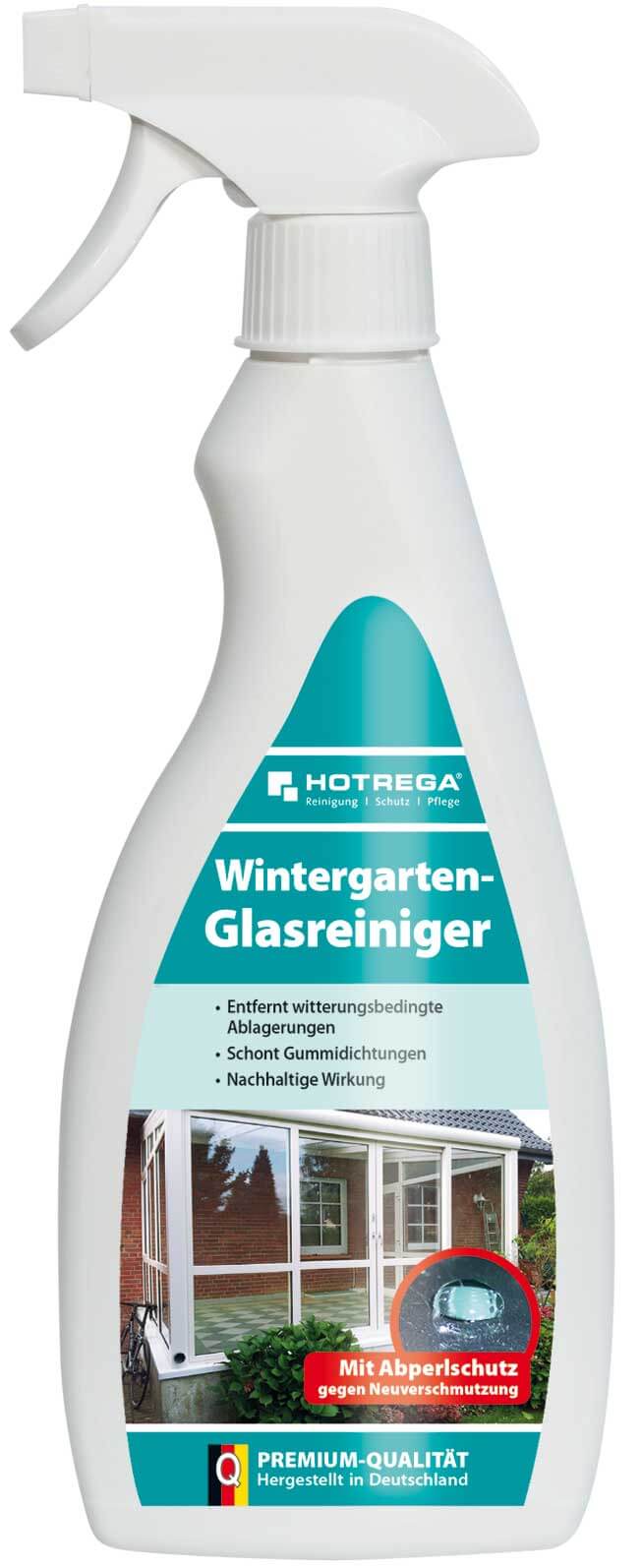 Hotrega Wintergarten-Glasreiniger 500 ml Flachsprühflasche