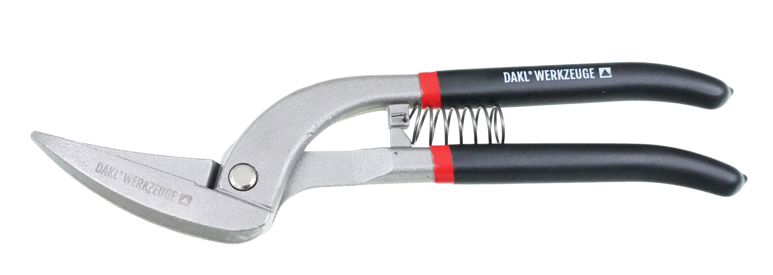 DAKL "eXtrem" Pelikanschere Blechschere links 300 mm, mit Feder und PVC-Griffen