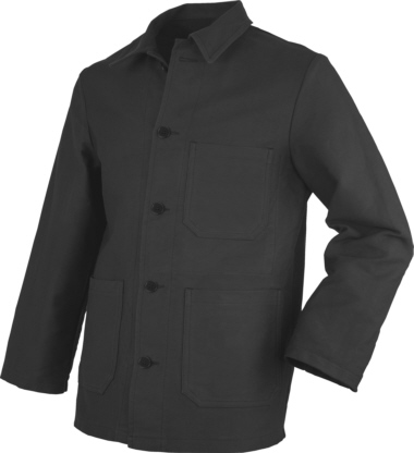 Arbeitsjacke aus Doppel-Pilot schwarz, JOB