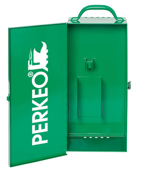 Perkeo EASYBOX Stahlblechkasten für Lötanlagen 460x210x150 mm