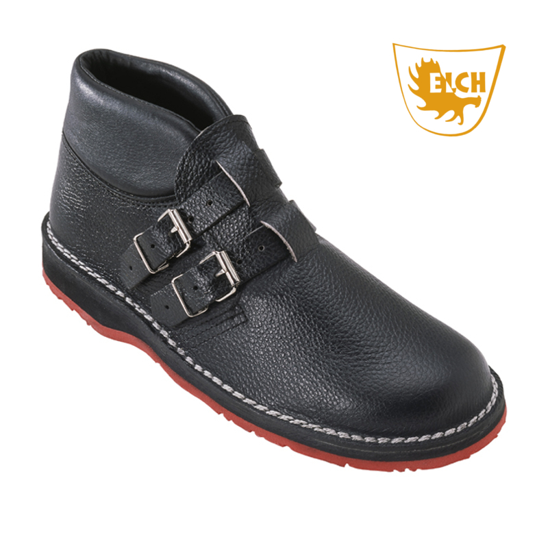 ELCH "Red roof" Dachdeckerstiefel 613, mit roter Spezialsohle