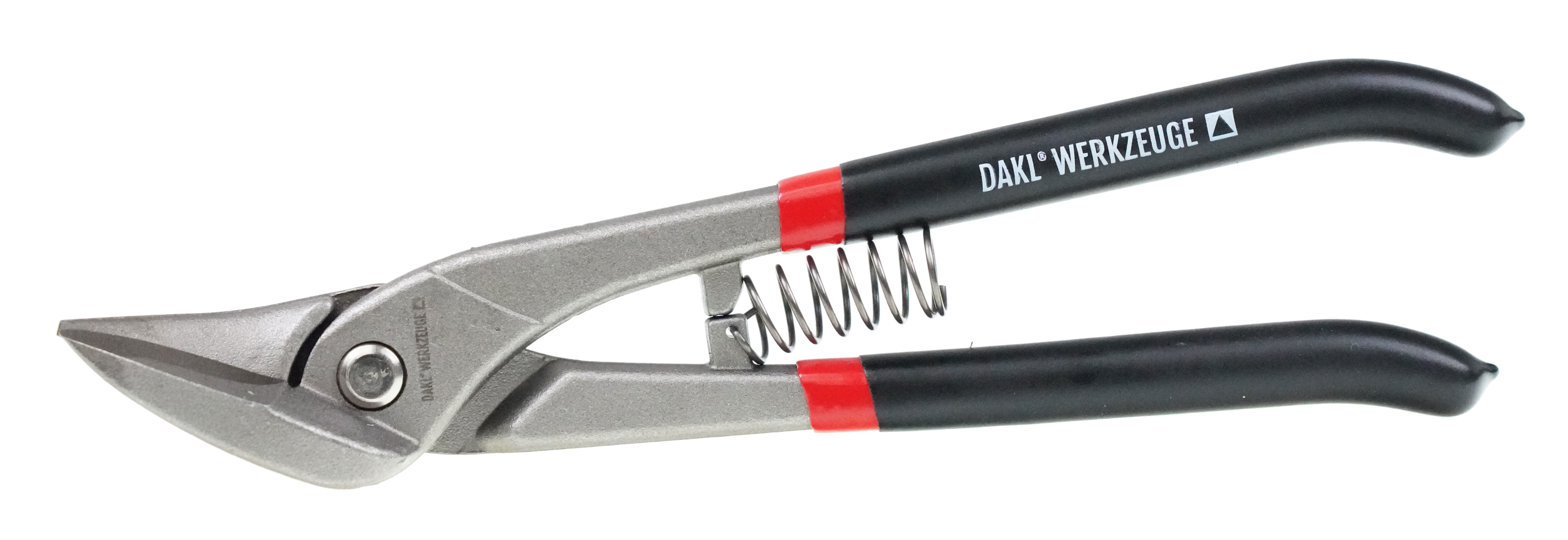 DAKL "eXtrem" Idealschere Blechschere links 260 mm, mit Feder und PVC-Griffen