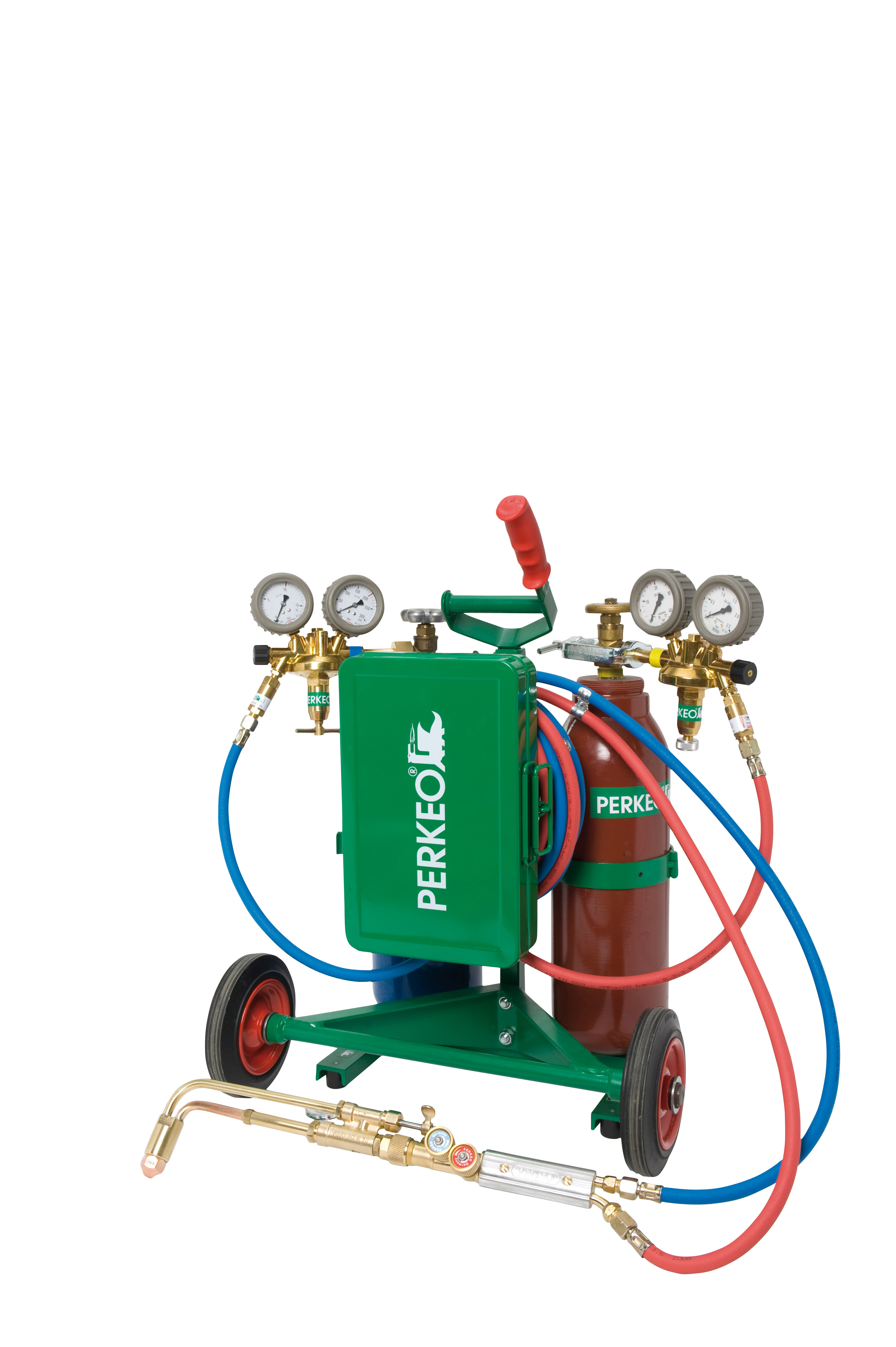 Perkeo A/S-Katastrophen-Brennschneidgerät, 5 m Schlauch, m. Flaschen