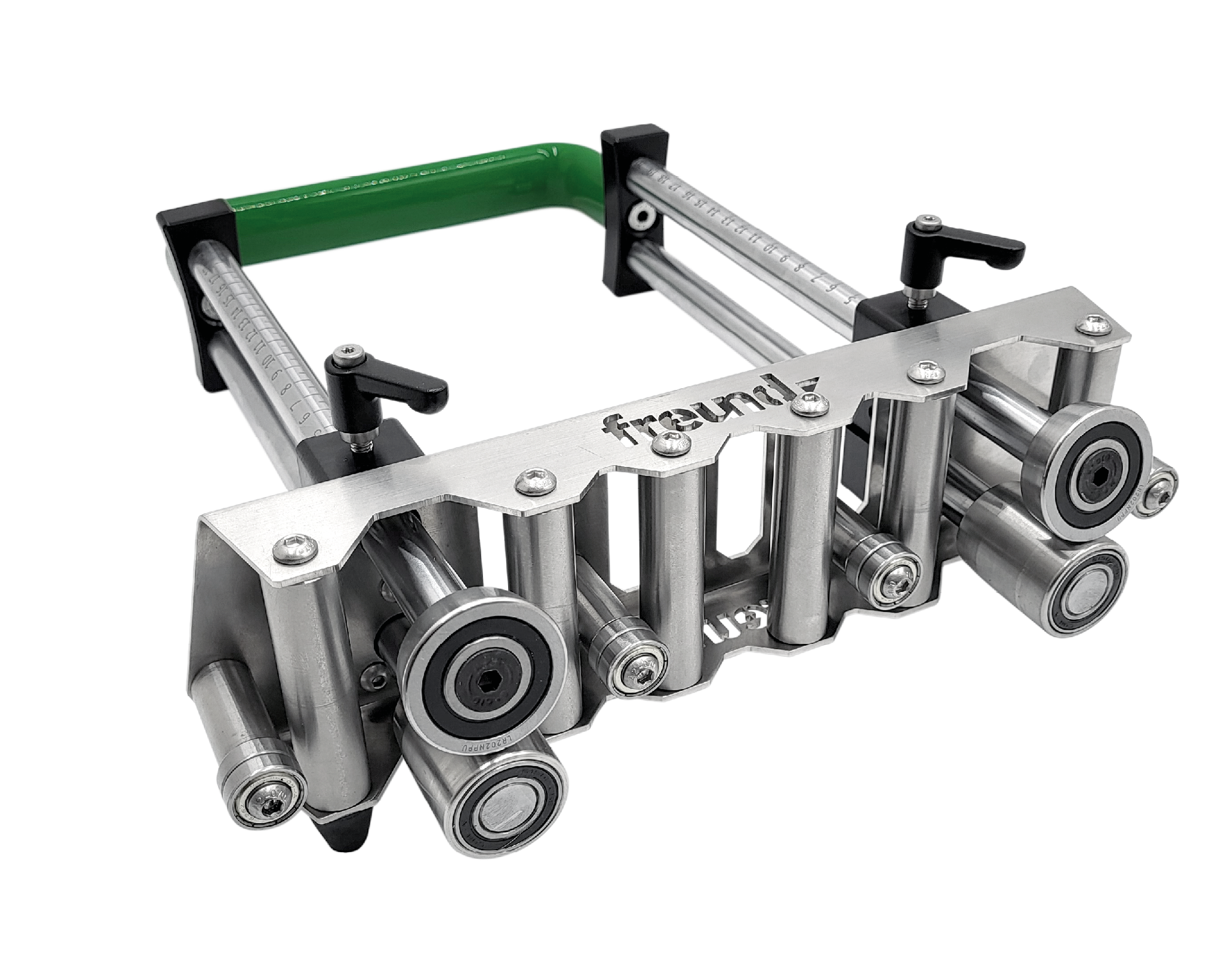 FREUND "HC" Premium-Kanter doppelt 6 Führungsrollen, Aufkanthöhe 200 mm