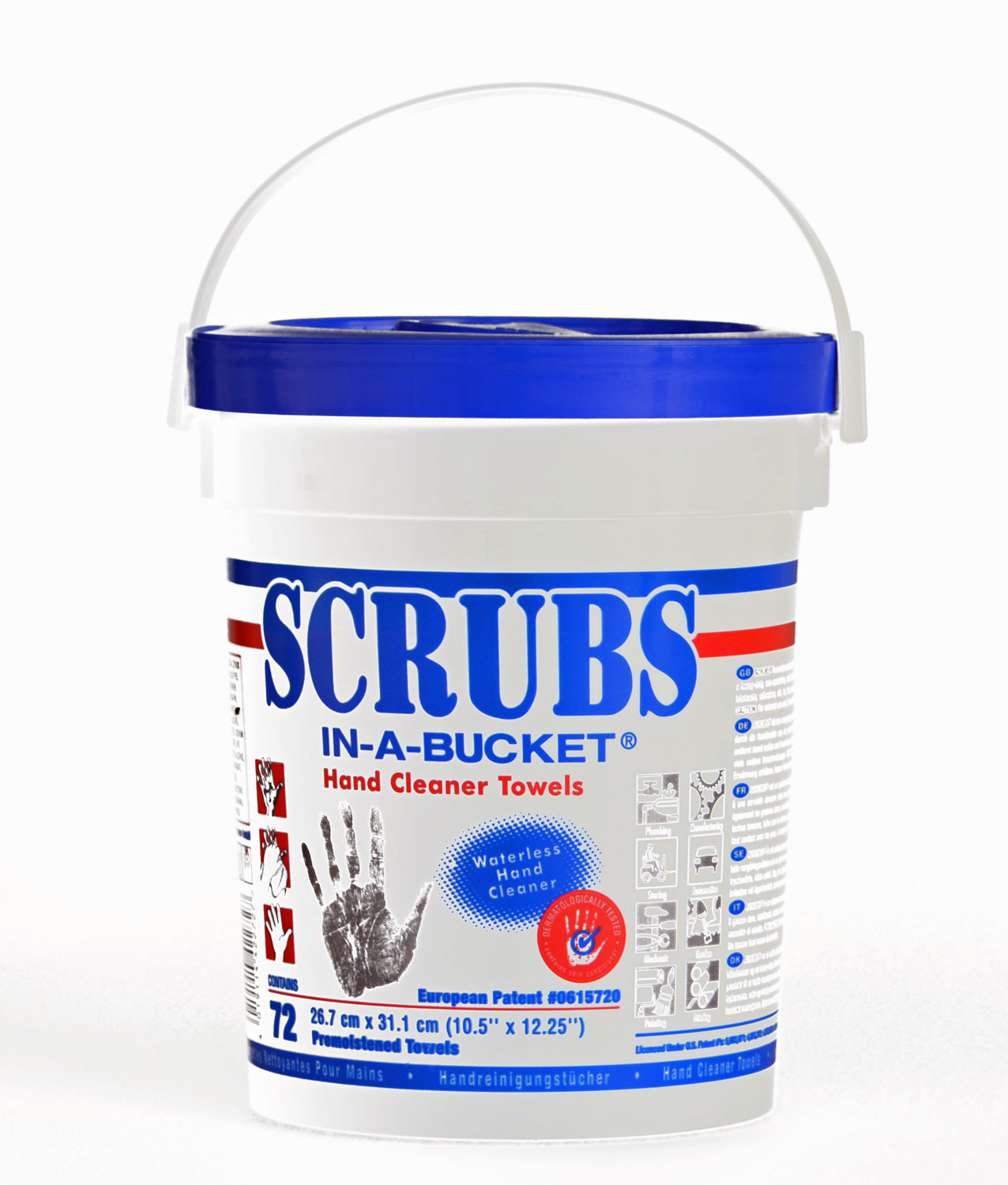 Scrubs Reinigungstücher für Hand und Flächen, 72 Box