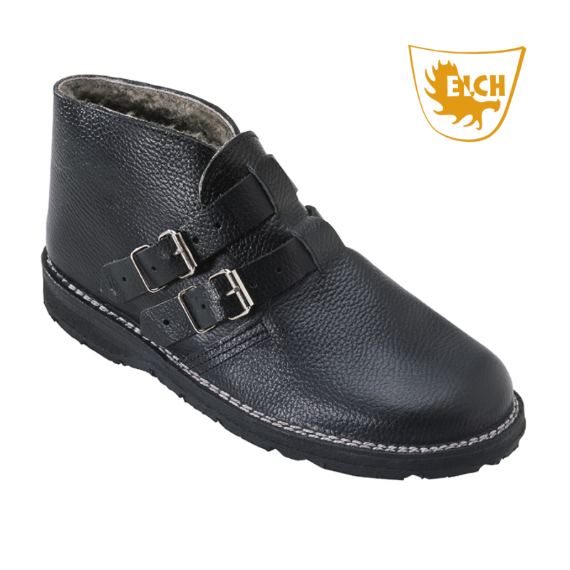 ELCH MATHIS Dachdecker-Winterstiefel 655, mit ORIGINAL-Autoreifensohle und Lammfellfutter