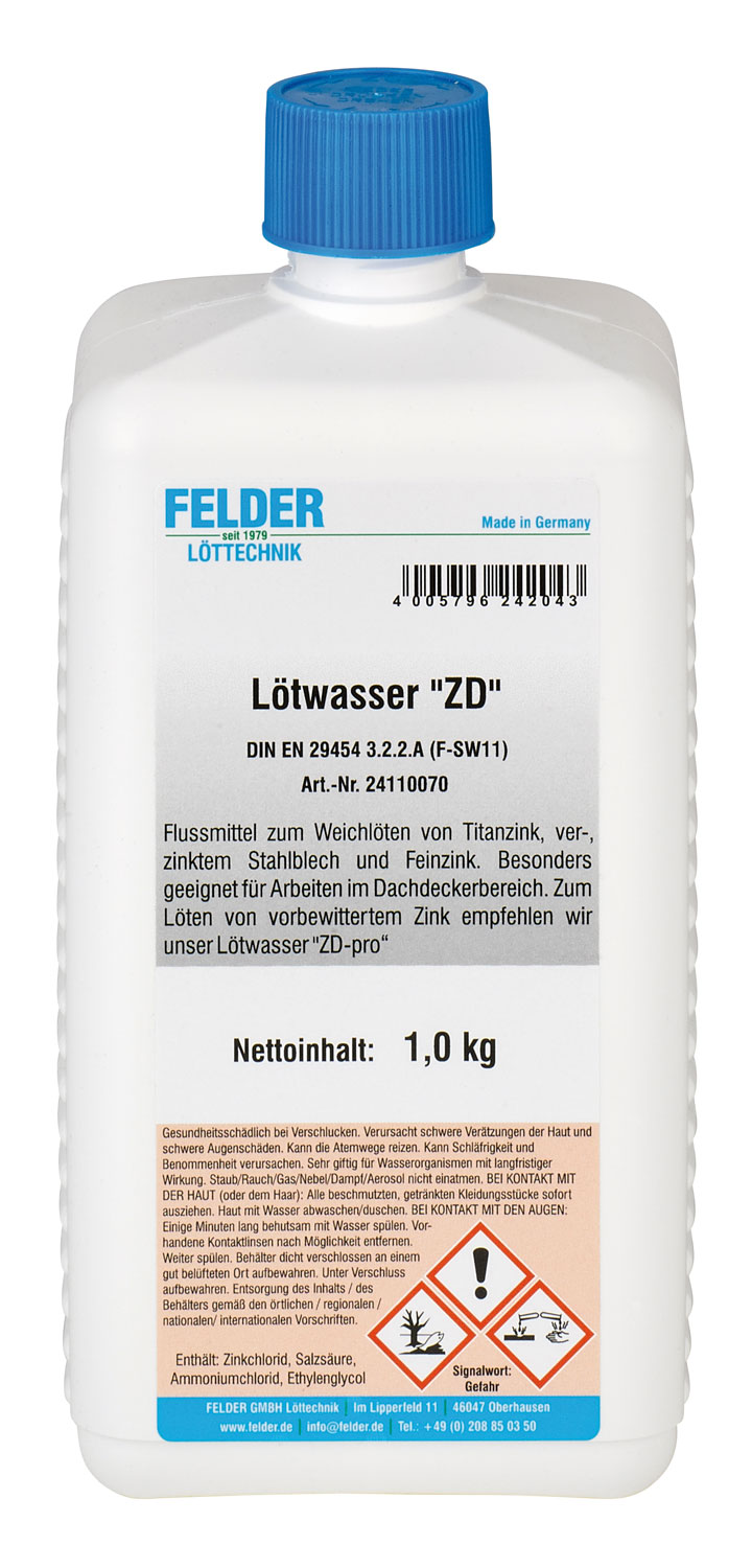 Lötwasser "ZD", 1000 ml